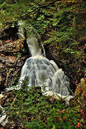 Waterfall Lake Thirlmere, Lake District, United Kingdom
